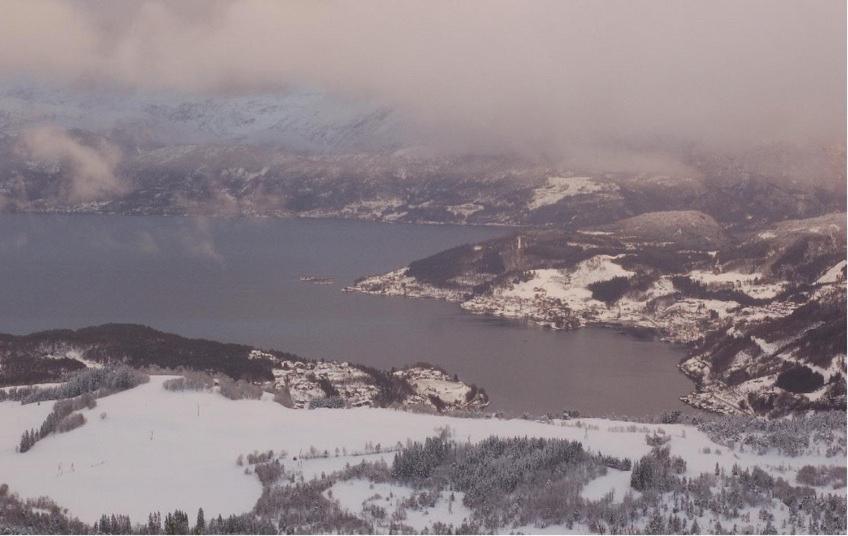 ノールハイムスン Hardanger Feriesenter Sjuseteヴィラ エクステリア 写真